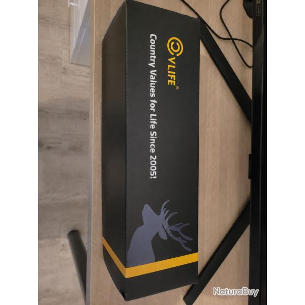 Lunette cvlife lpvo 1-8x24 comme neuf avec support cantilever rail 22/21