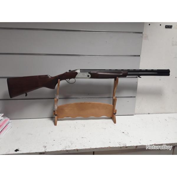 Fusil superpose Luger  eagle BECASSIER  cal.20/76 bois can.61cm a saisir