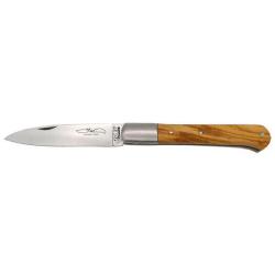 Couteau R&eacute;gional Coutelier de Thiers Yssingeaux Manche Olivier