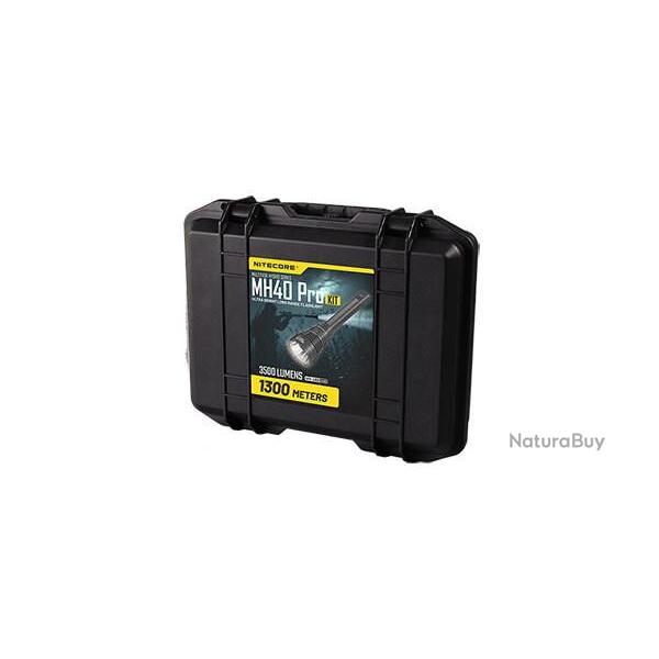 Kit Lampe torche MH40 Pro - 3500Lm Nitecore