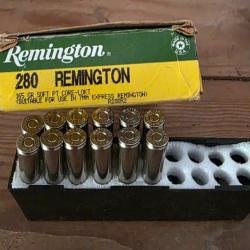 Balles 280 remington 165 GR soft pt CORE LOKT