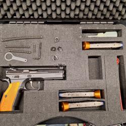 Pistolet CZ 75 Shadow 2 Orange, Cal. 9x19 - 1� sans prix de r&eacute;serve !!