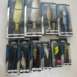 op&eacute; ! Lot de 10 leurres Shimano 2