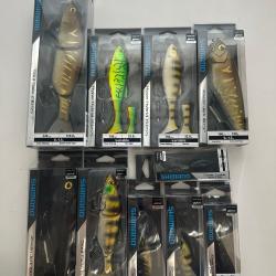 op&eacute; ! Lot de 10 leurres Shimano 3