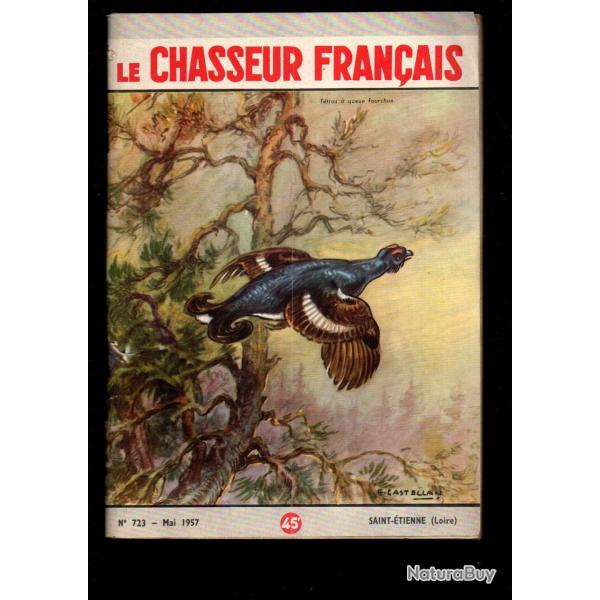 le chasseur fran�ais 723 1957,  chasse , p�che , maison, sant�, manufrance , jardinage , �levage ,