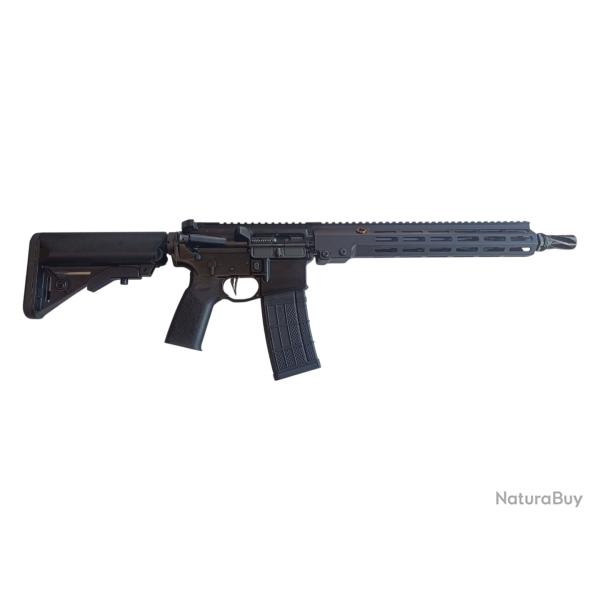 Geissele Super Duty MOD1, 13.9' cal.223 Noir Not Pin And Weld (cache flamme d�montable)