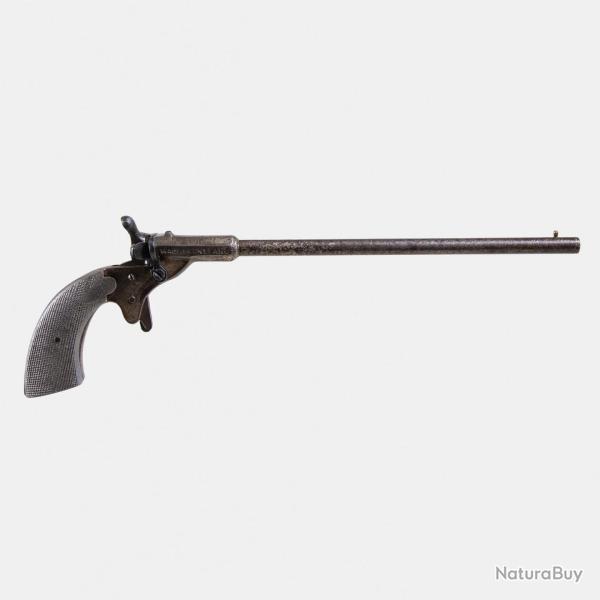 Pistolet Monocoup Anglais Cal. .22 / 6mm