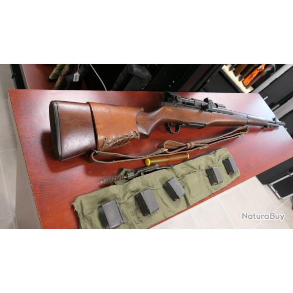 GARAND M1D  AVEC LUNETTE D ORIGINE  CAL  270 WIN