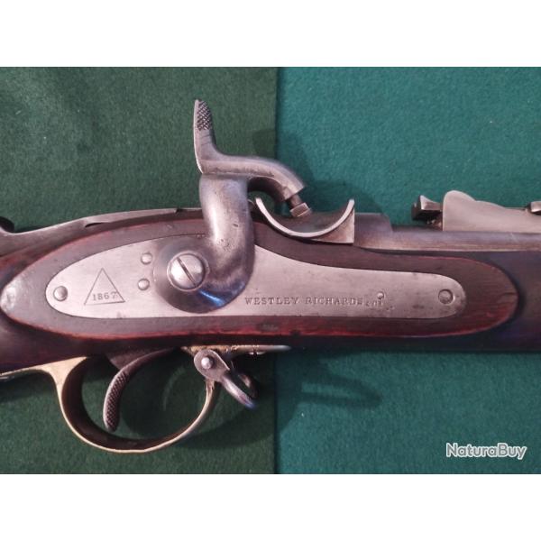 Fuzil   britannique Westley Richards,  "Monkey Tail"  11 mm   m / 1867