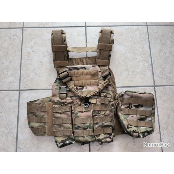 Gilet airsoft multicam