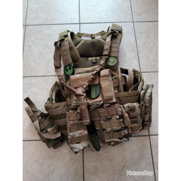 Gilet airsoft multicam �quip�