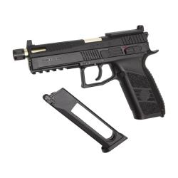 Pack Pr&ecirc;t &agrave; Tirer PISTOLET 6MM CZ P09 C02 OPTIC READY GBB CO2
