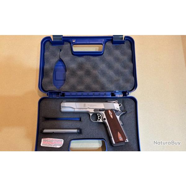 Pistolet Smith & Wesson SW1911 Inox Hausse r�glable Cal. 45 ACP
