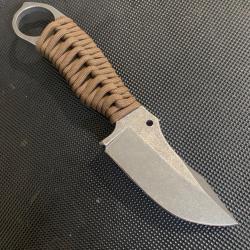 Wildsteer KARLICAN &eacute;tat neuf !!!!Lame en Acier N690CO de 5,3mm d'&eacute;paisseur finition Stonewash .