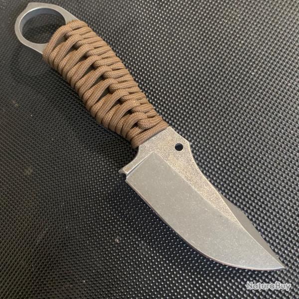 Wildsteer KARLICAN �tat neuf !!!!Lame en Acier N690CO de 5,3mm d'�paisseur finition Stonewash .