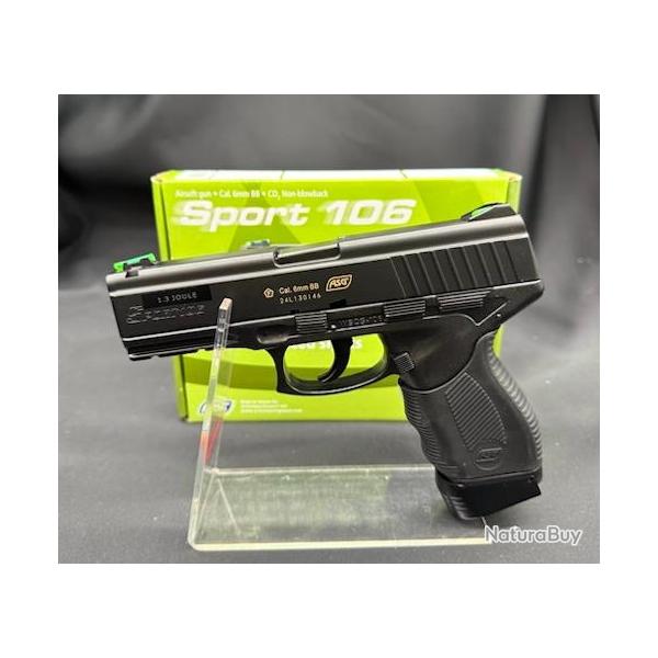 PISTOLET 6MM SPORT 106 RESSORT NOIR - AIRSOFT