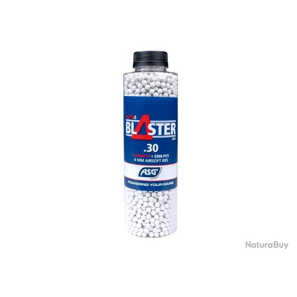 BILLES BIO 0.30G ALPHA BLASTER EN BOUTEILLE DE 3300