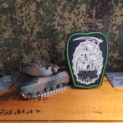 Patch Brod&eacute; style militaire russe la faucheuse