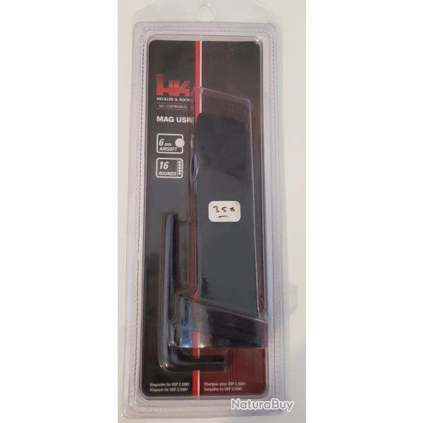 Chargeur CO2 16 BBs pour HK USP airsoft