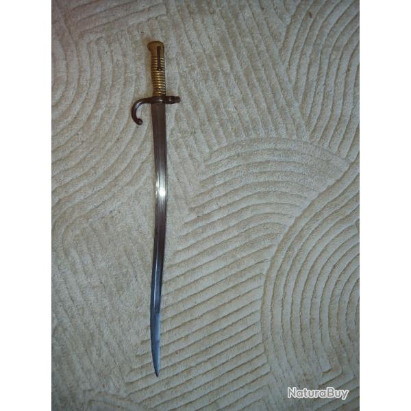 Ba�onnette Chassepot Mle 1866 Chatellerault 1873