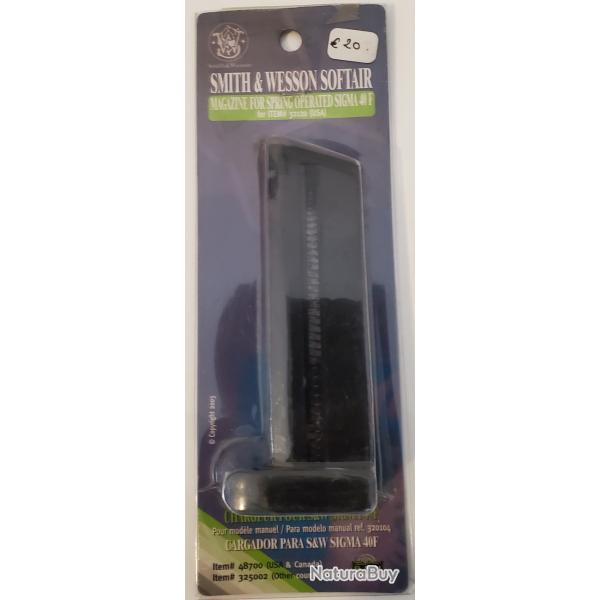 Chargeur spring 26 BBs pour SIGMA 40F GBB - Noir - Cybergun / KWC
