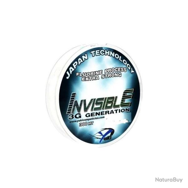 FIL YUKI INVISIBLE 3G GENERATION 300 MT 0.26 mm