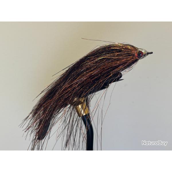 Lot de 5 streamers Mer et Rivi�re taille hame�on 4/0 Carnassiers