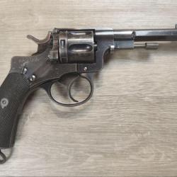 Revolver HUSQVARNA 1887 - Calibre 7,5 Nagant - Produit en 1898 (Occasion)