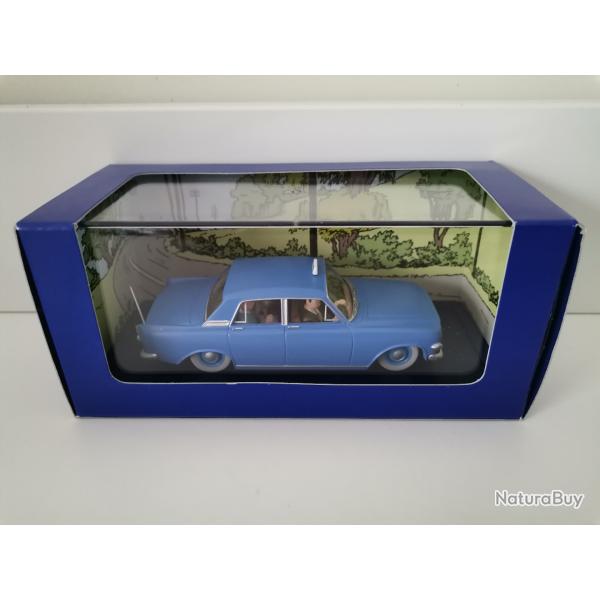 Le Taxi Ford Zephyr de l'Ile Noire Tintin Moulinsart 1/43 neuf