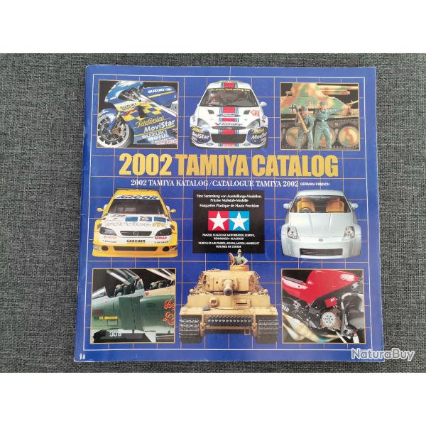 Catalogue Tamiya 2002, 107 pages en tr�s bon �tat