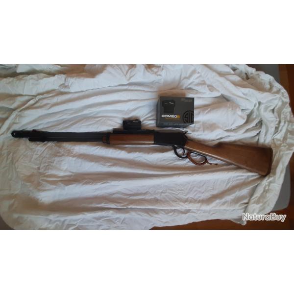 Carabine HUGTEK lvr357 cal 357 mag levier sous garde