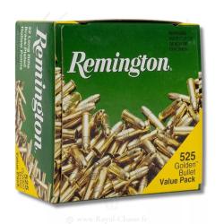 525 balles GOLDEN BULLET HP HV Cal.22LR 36Grs REMINGTON
