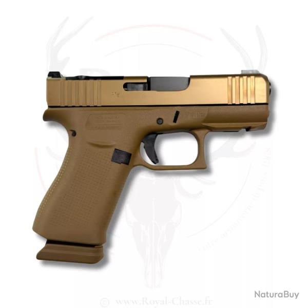 Pistolet 43X MOS-K Coyotte Cal.9x19 GLOCK