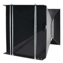 Porte cible Pisteurs conique Cal.4,5mm en m&eacute;tal cibles 10x10cm ou 14x14cm