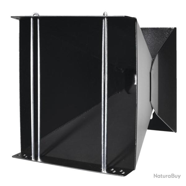 Porte cible Pisteurs conique Cal.4,5mm en m�tal cibles 10x10cm ou 14x14cm
