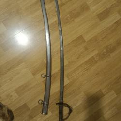 Sabre de cavalerie russe et am&eacute;ricain