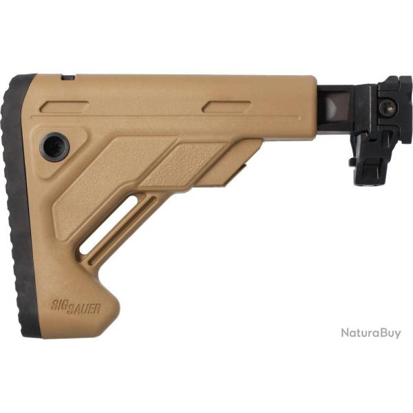MPX/MCX crosse t�lescopique repliable interface Picatinny - Coyote