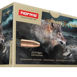 CART NORMA .243WIN 4.9G 76GR VERMIN XTREME BTE 20 ref 20160542