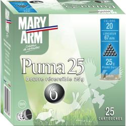 Puma 25 cal.20 25gr 6/7.5/9 mary arm puma 25 cal20 25gr 6