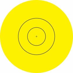 JVD - Centre de Cible pour Blasons FITA 80 cm (x 100)