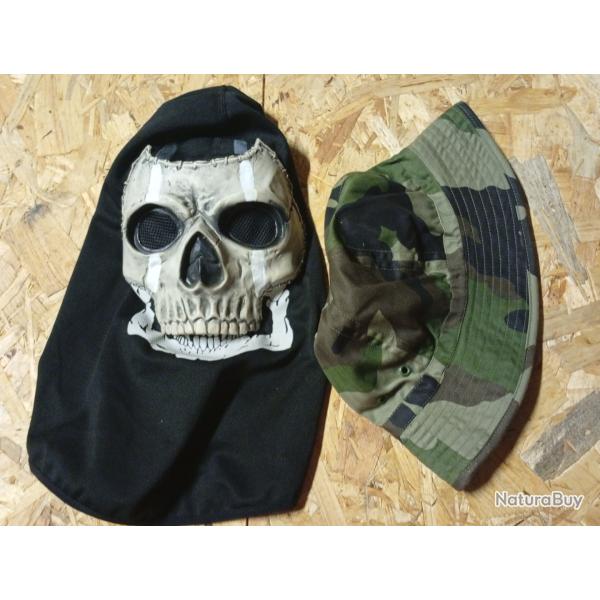 Cagoule C.O.D GHOST et Bob CCE arm�e fran�aise