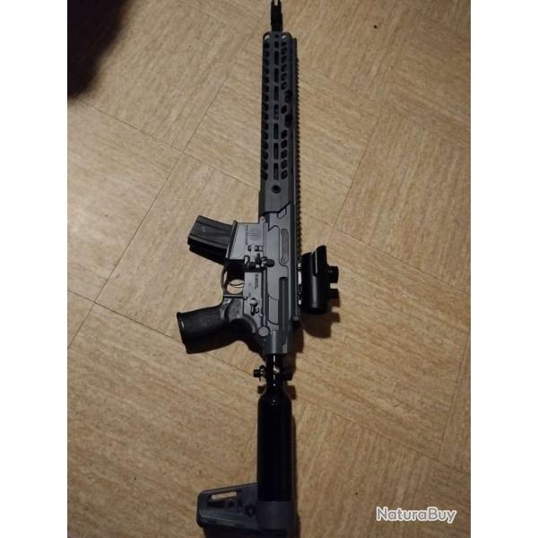 Mcx sig sauer 5.5 Pcp + compresseur Vevor� 300 bar 4500 Psi.prix de d�part 1euro