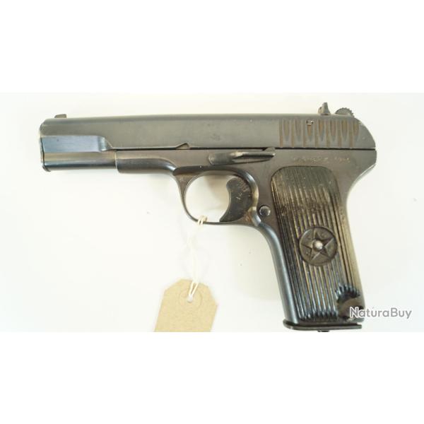 pistolet tt33 russe  1946  7.62x25
