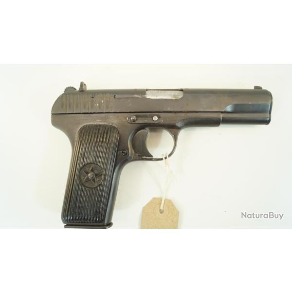 pistolet tt33 russe  1946  7.62x25