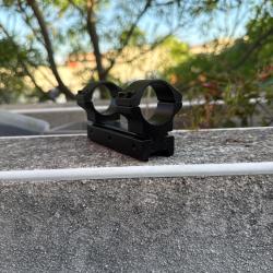 COLLIER DE MONTAGE MONOBLOC KONUS POUR LUNETTES 30-25.4MM RAIL 11MM OU 21MM