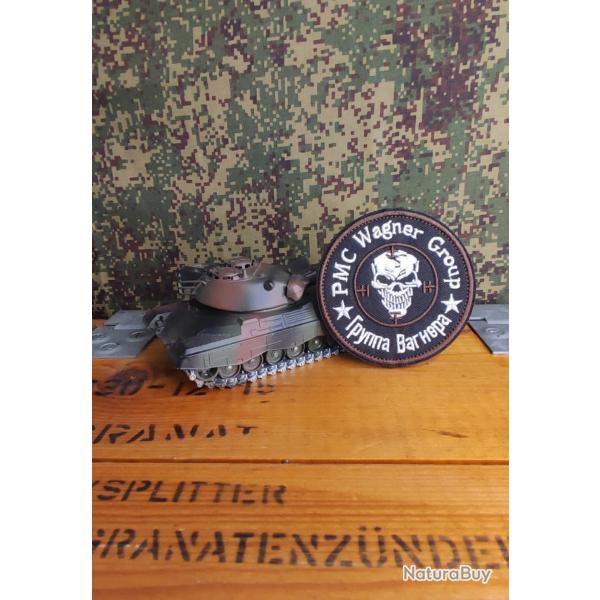 Patch brod�s Russie pmc Wagner style arm�e russe tactical crane airsoft (cercle marron)