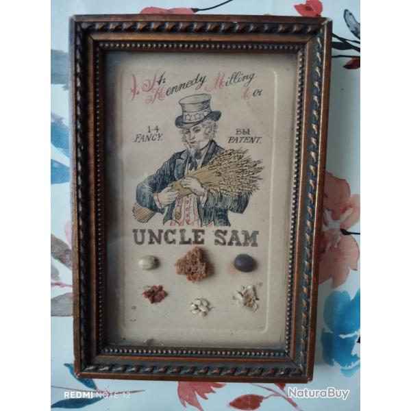 Cadre avec imprim� en carton