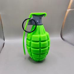 Grenade Mk2 d&eacute;corative verte fluo bling bling