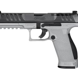 PIST PDP FULL SIZE WALTHER 5'' CAL 9X19, 18 COUPS - TUNGSTEN GREY