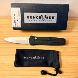 Benchmade 3551 Mini Stimulus - Mel Pardue - &Eacute;tat Neuf - Bo&icirc;te & Housse d'Origine - Rare